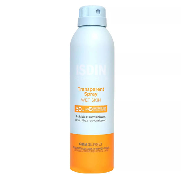 ISDIN Fotoprotector SPF 50 Transparent Spray Wet Skin 250 ml
