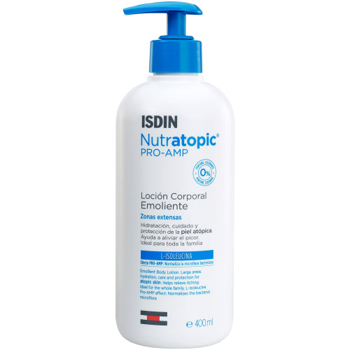 ISDIN Nutratopic Pro Amp Emollient Body Lotion 400 ml