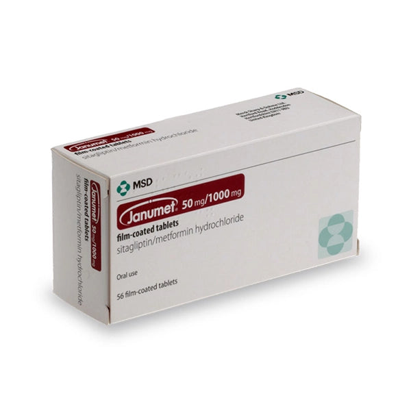 Janumet 50/1000 Mg 56 Tablets