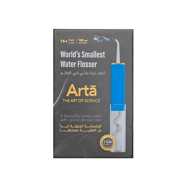 Arta Mini Water Flosser For Ages +16 - Blue