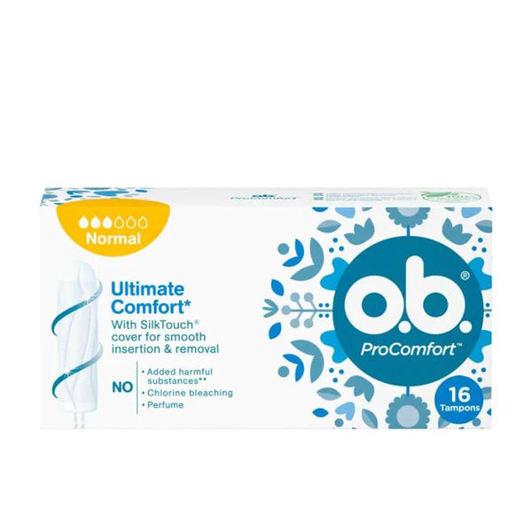 Johnson O.B. Pro Comfort Normal Tampons 16 Pcs