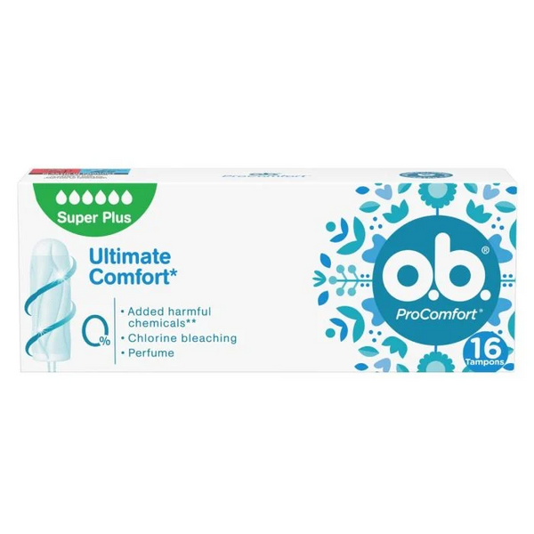 Johnson O.B. Pro Comfort Super Plus Tampons 16 Pcs