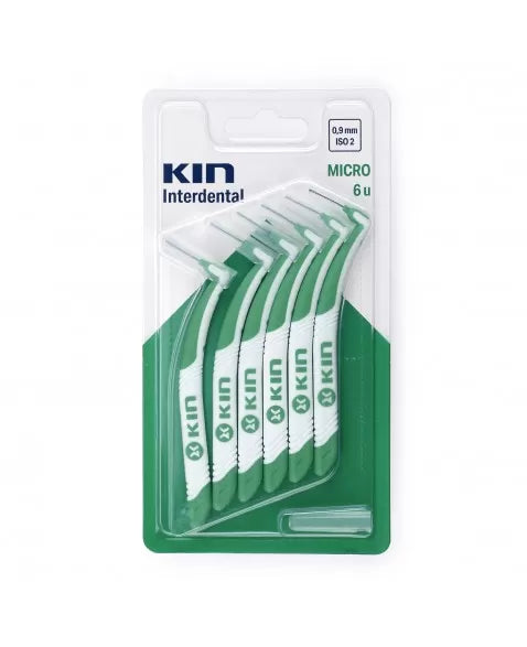 Kin Micro Interdental Brush 0.9 mm 6 Pcs