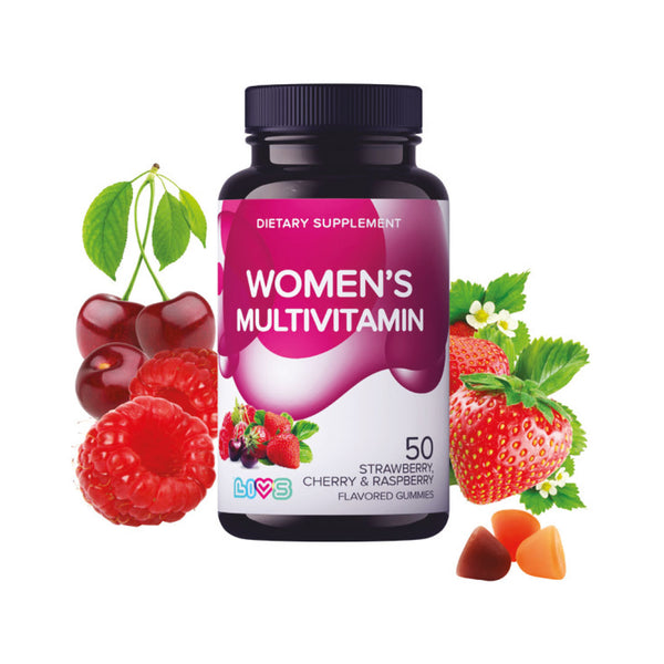 Livs Women'S Multivitamin With Berries Flavor 50 Gummies