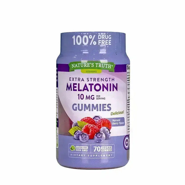 Nature's Truth Melatonin Berry Flavor 10 mg 70 Gummies