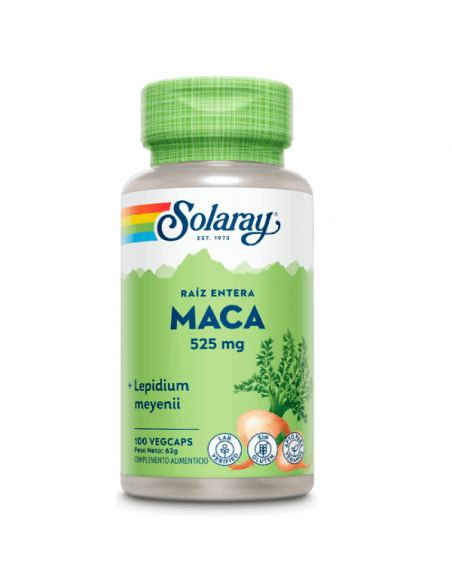 Solaray Maca Root 525 Mg Caps 100'S