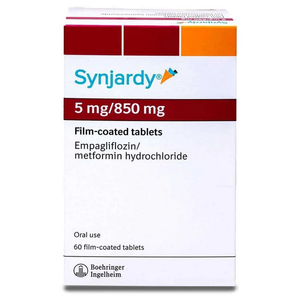 Synjardy 5/850 Mg F/C Tabs 60'S