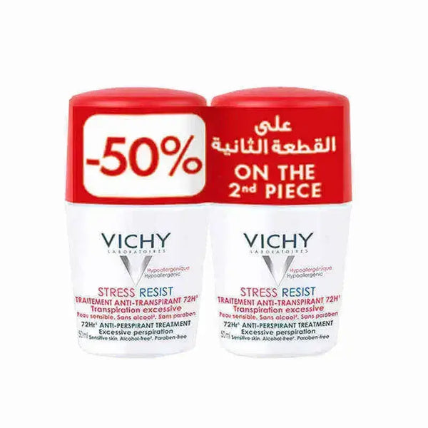 Vichy Stress Resist Deo-Roll 50ml BOGO
