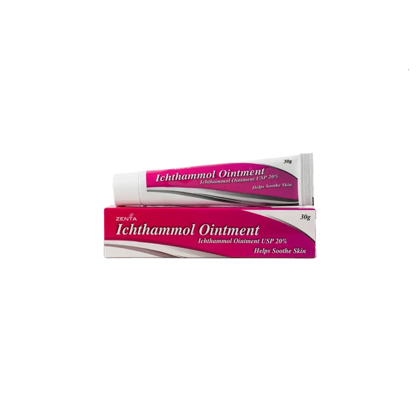 Zenta Ichthammol 20% Ointment 30 G