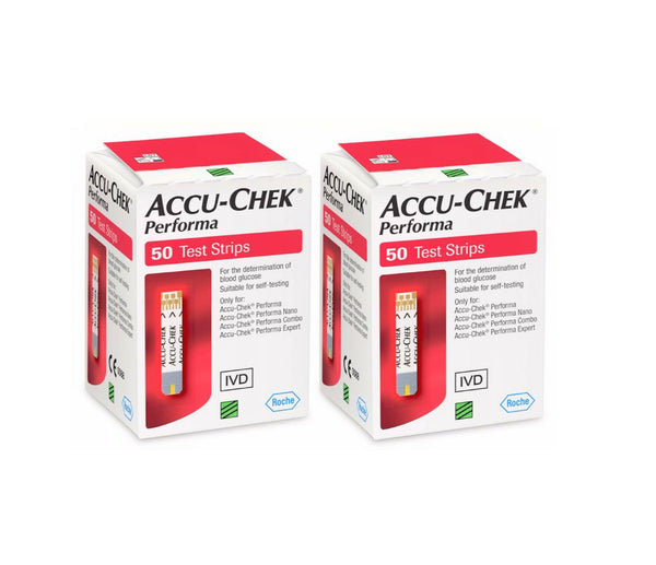 Accu Chek Performa Strips 50 Offer Pack Of 2