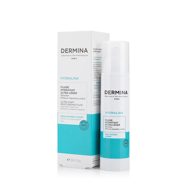 Dermina Hydralina Ultra Light Moisturizing Fluid 50Ml