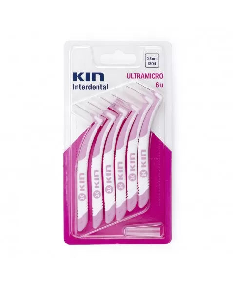 Kin Ultramicro Interdental Brush 0.6 mm 6 Pcs
