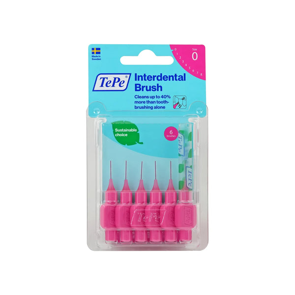 TePe Interdental Brush 6 Pcs Size 0