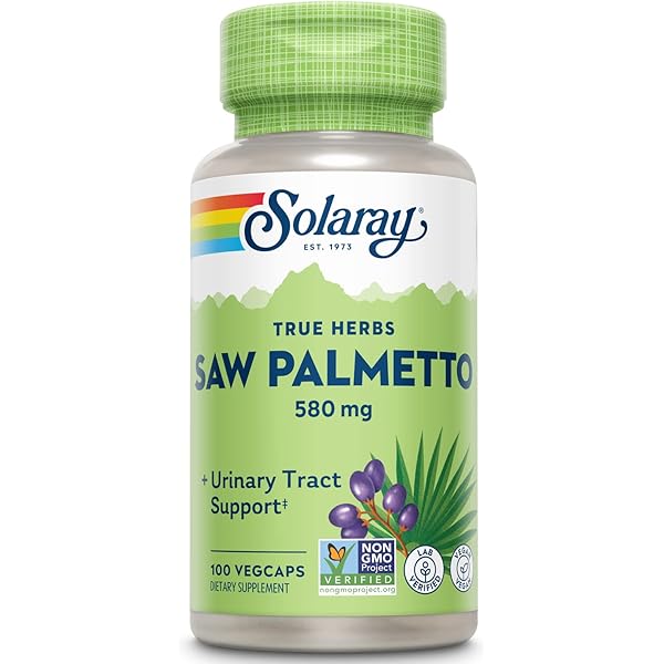 solaray saw palmetto 580 mg 100 caps