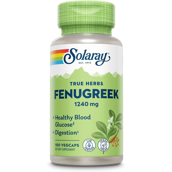 Solaray Fenugreek 1240mg 100vegcap