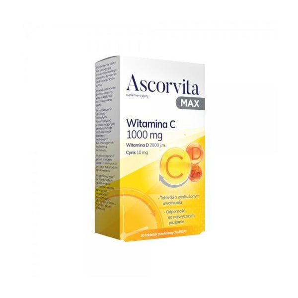Zdrovit Ascorvita Vit C 1000Mg 30Tab