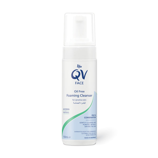 Qv Face Oil Free Foaming Cleanser 150 Ml
