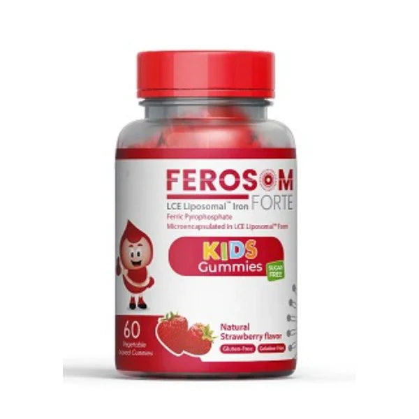 Ferosom Forte Kids Gummies 60 Pcs