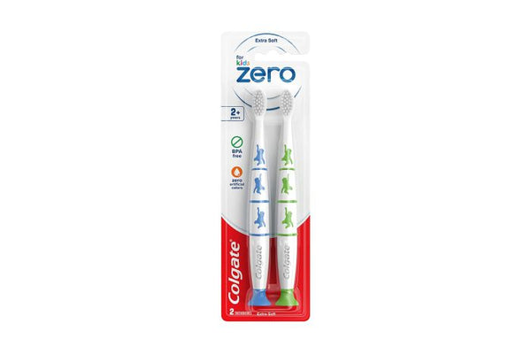 Colgate Tooth Brush kids Zero Extra Soft Twin Pack