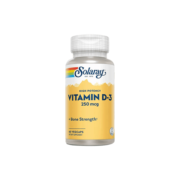 solaray Vitamin D3 250 Mcg 60 VegCaps