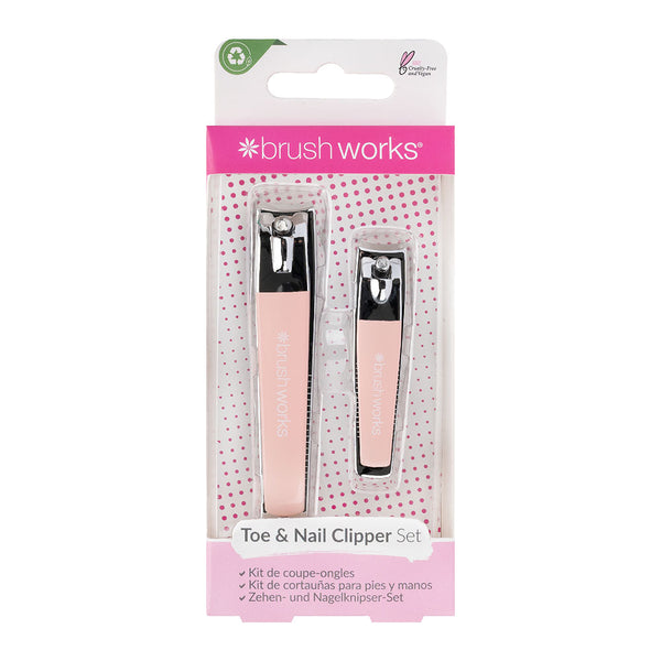 Brush Works Toe & Nail Clipper Set