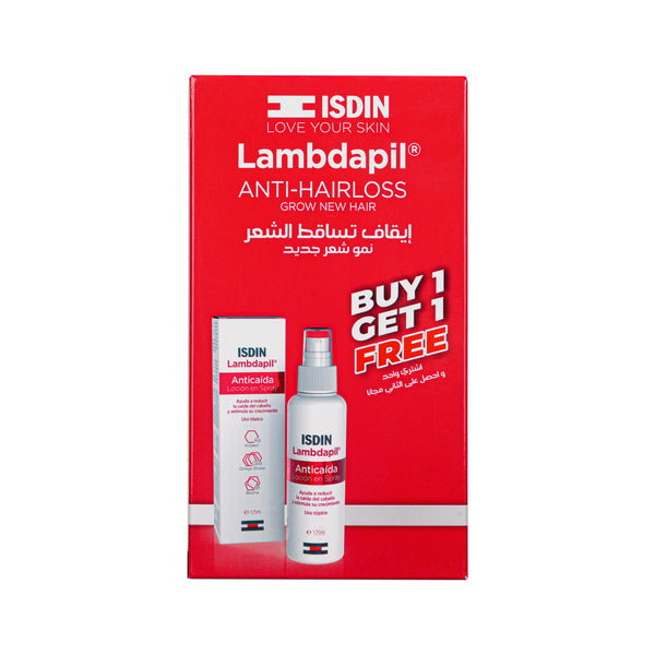 Isdin Lambdapil Anti-Hair Loss Lotion Spray 125Ml 1+1
