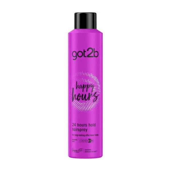 Got2b Happy Hour 24H Hold Hairspray - 300ml