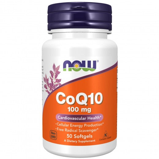 Now Co-Enzyme Q10 50 softgels