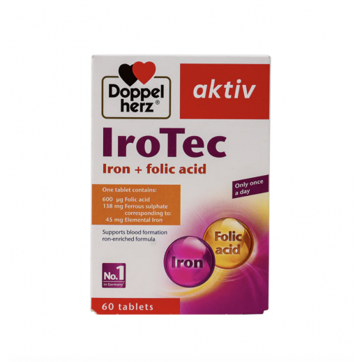 Doppel Herz Active Irotec 60 Tablets