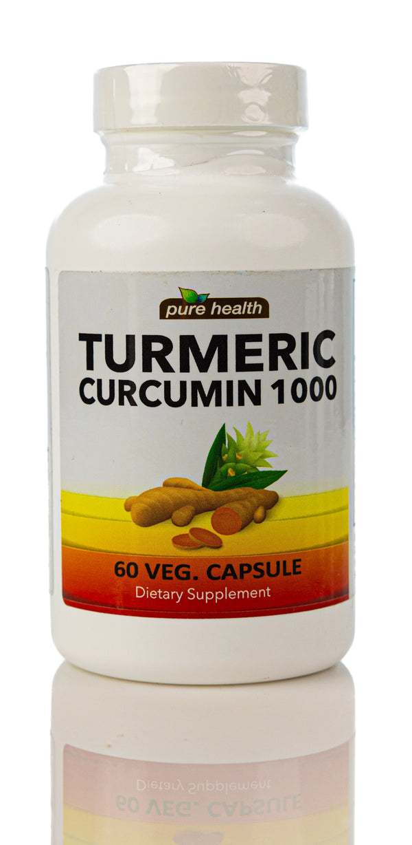Pure Health Tumeric Curcumin 1000 Mg 60 Veg.caps