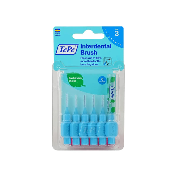 TePe Interdental Brush Blue 6 Pcs Size 3