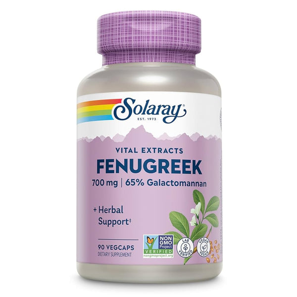 Solaray Fenugreek Extract 700 Mg 90 Capsules