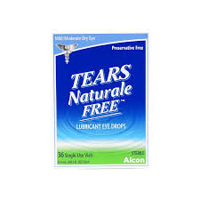 Tears Natural Eye Drops 36 Single Use Vials