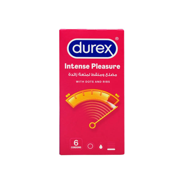 Durex Intense Pleasure 6 Pcs