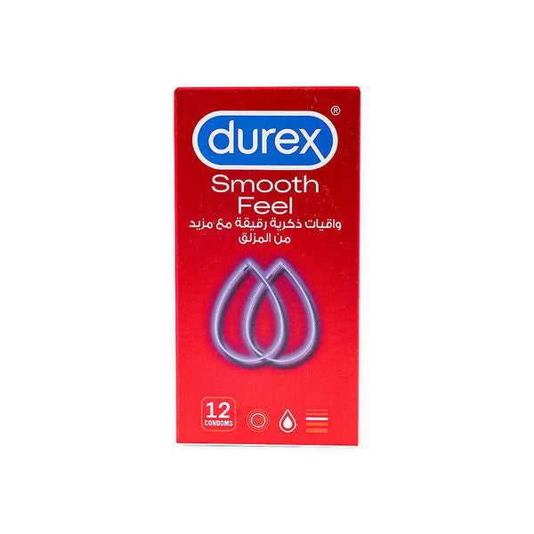 Durex Feel Smooth Condoms 12 S