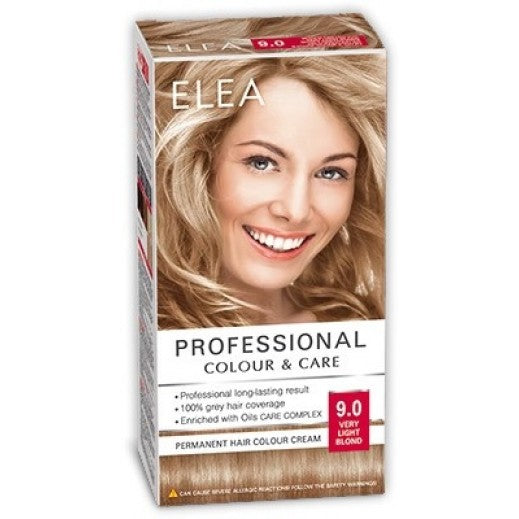 Elea Hair Colour Cream 9.0 Very Light Blond
