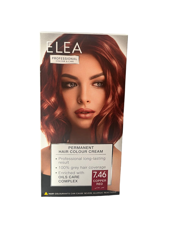 Elea Hair Colour Cream 7.46 Copper Red