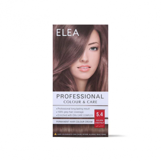 Elea Hair Colour Cream 5.4 Golden Chest Nut