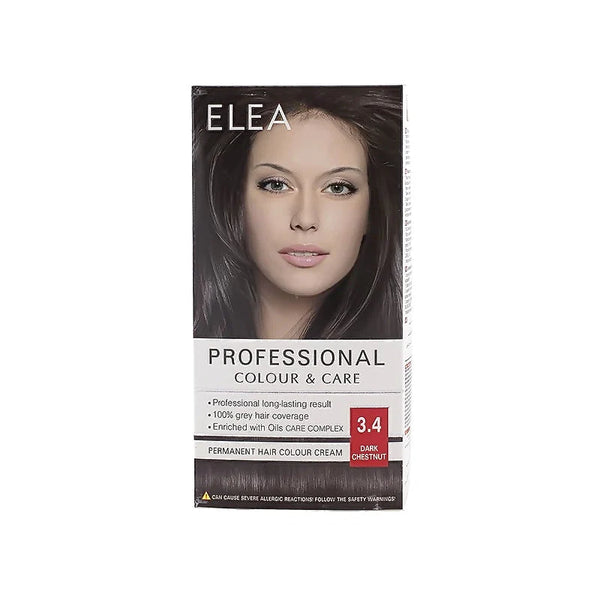 Elea Hair Colour Cream 3.4 Dark Chest Nut
