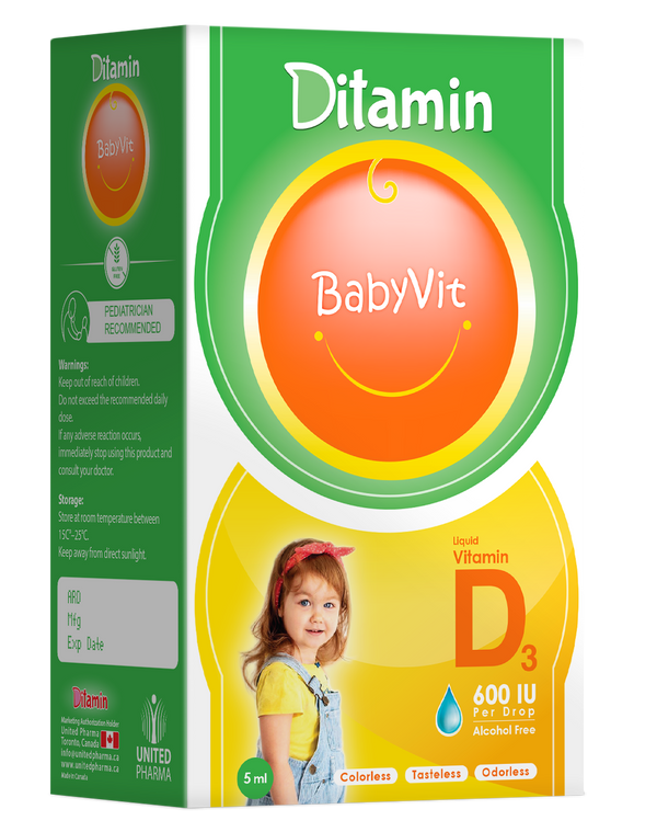 Ditamin Baby vit D3  600 Iu Drops