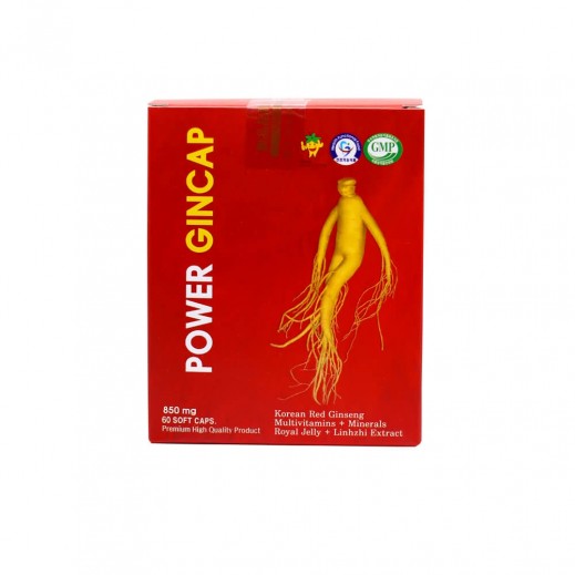 Power Gincap 850mg 60 Caps 439101