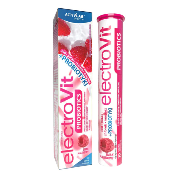Activilab Electrovit Probiotics 20 Effervescent (Raspberry) 86 G