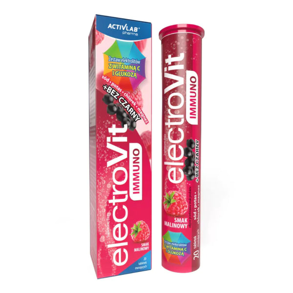 Activilab Electrovit Immuno 20 Effervescent (Raspberry) 86 G
