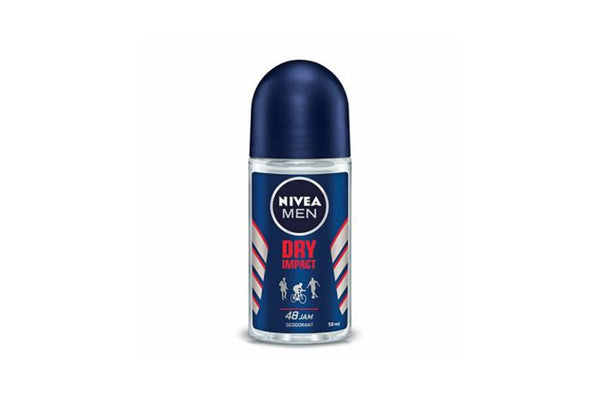Nivea Roll-On Deodorant Dry Impact For Men 50 Ml - 81610