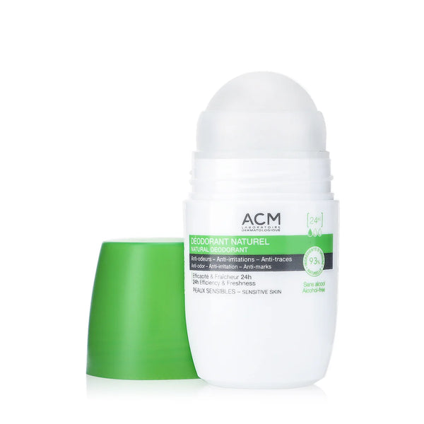 ACM Deodorant Natural Roll On 24 Hours (Green) 50 ml