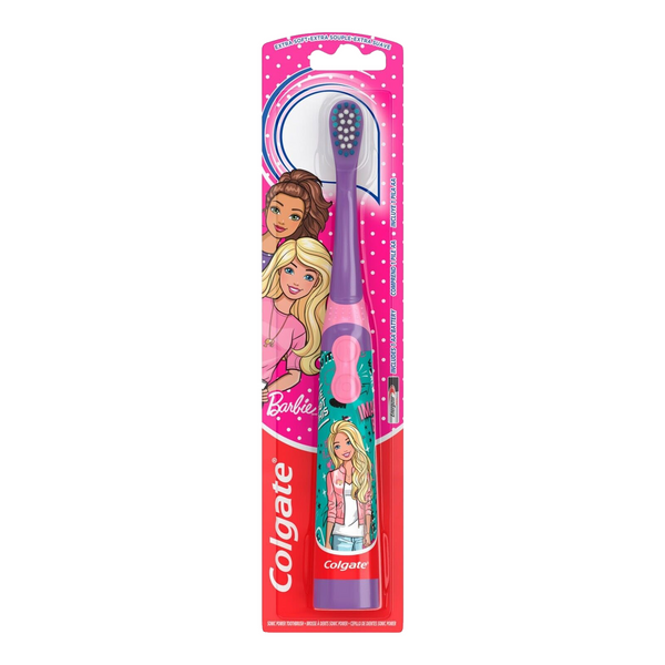 Colgate Junior +6 Years Barbie Powered Toothbrush Extra Soft 1 Pc