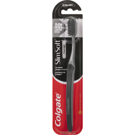 Colgate Slim Soft Charcoal Toothbrush 1 Pc