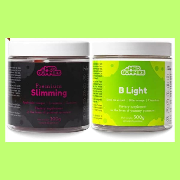 Fit 4 Life Med Premium Slimming +Fit 4 Life Med B Light offer  Gummies