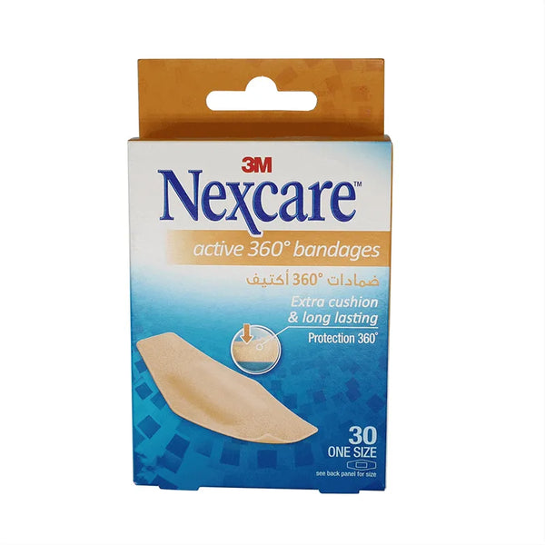Nexcare Soft N Flex 360 Comfort Bandages 28*76 mm 30'S