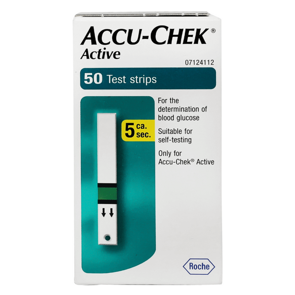 Accu Chek Active Strips 50'S 1020